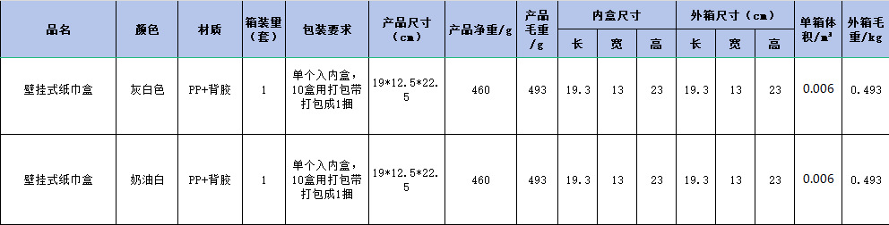 tagi现代简约风格壁挂式皮革纸巾盒酒店纸巾盒150g详情2