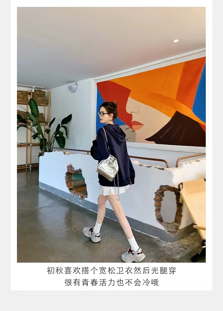 葡萄妈同款 画报女孩 时髦双鞋带网面拼接厚底增高老爹鞋女真皮详情10