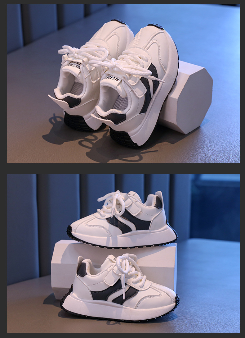 儿童鞋子女童老爹鞋2024新款男童四季休闲运动鞋中大童百搭阿甘鞋详情9