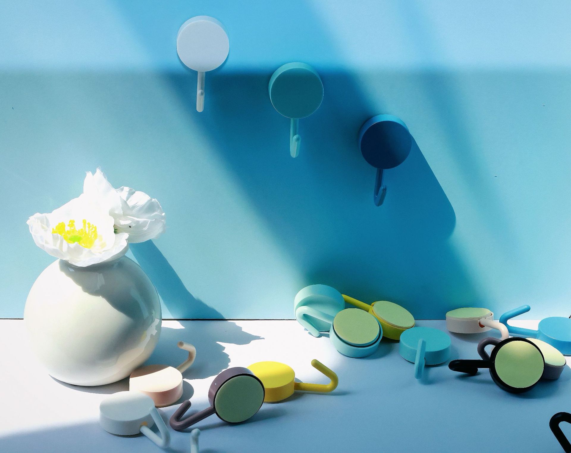 马卡龙挂钩无痕可爱粘钩塑料北欧钩子厨房浴室彩色免打孔挂衣钩详情12