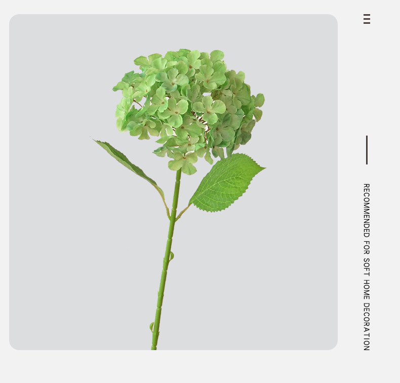 仿真绣球花高档婚庆婚礼布置路引摄影道具3D打印贝拉安娜绣球假花详情26