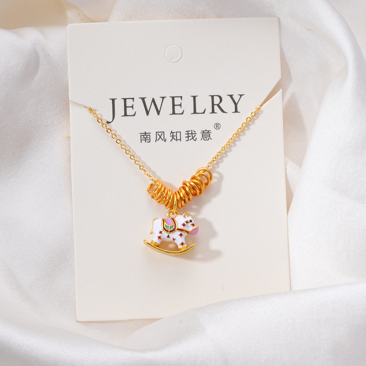 Ancient Vietnamese sand gold accessories, high color retention, beaded peach with zirconium pendant, bracelet, necklace, extension chain diy accessories pic 7