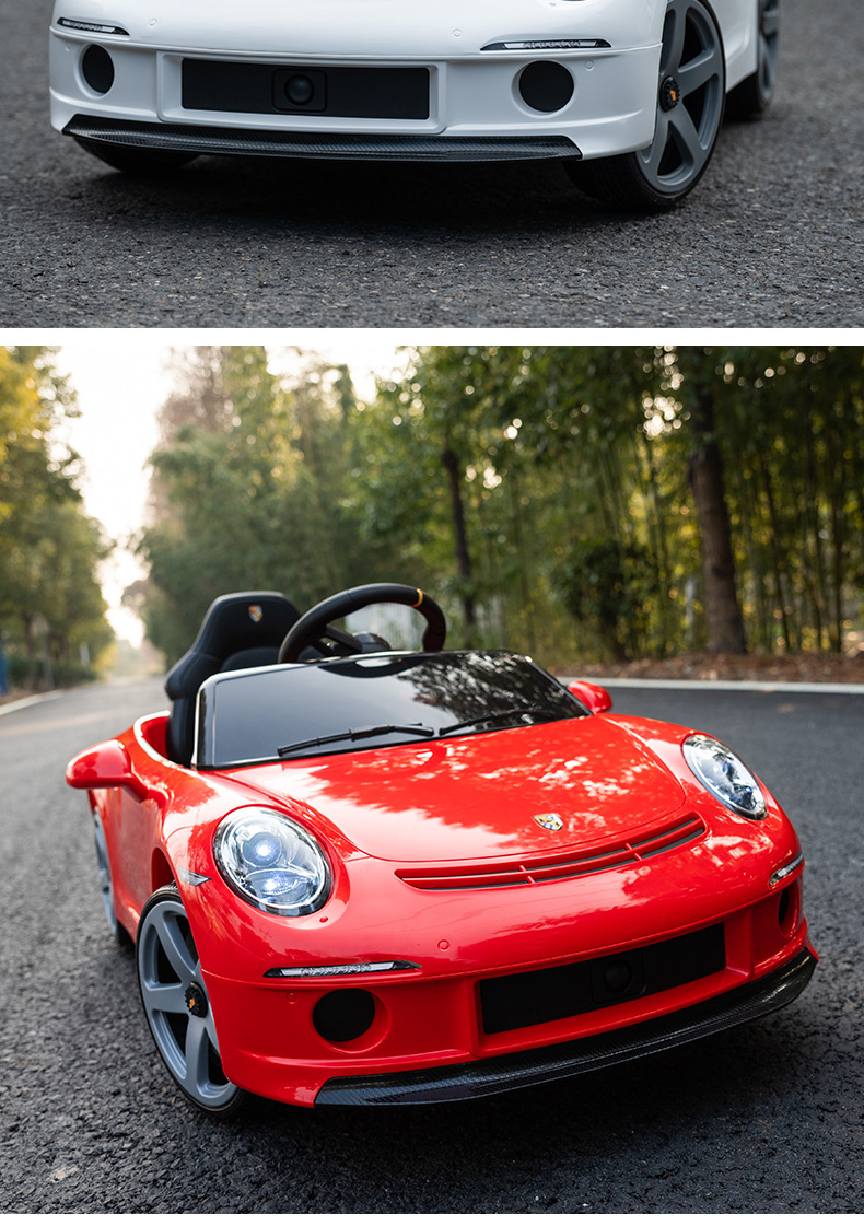 好来喜RUF儿童电动车四轮汽车遥控玩具可坐人小孩婴儿宝宝童车car详情17