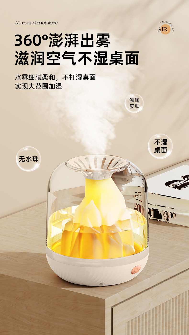 空气加湿器小型家用静音卧室学生宿舍办公室桌面便携车载补水喷雾详情4