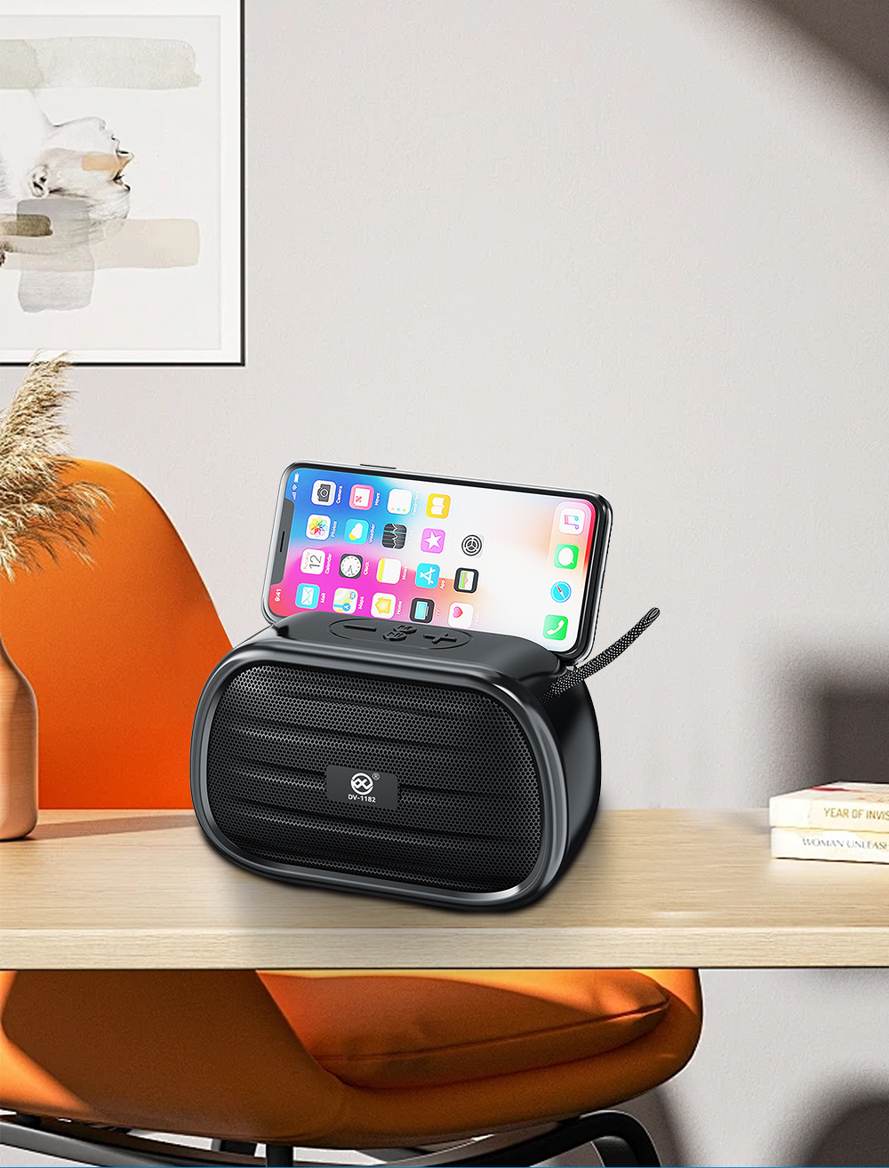 Le Xiangyu African Portable Bluetooth Speaker, Outdoor Small Solar Mini Music Player, Wireless car Subwoofer pic 1