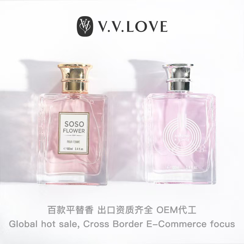 外贸香水花果香调女士香水100ml大牌香味平替款TK跨境爆款perfume详情6