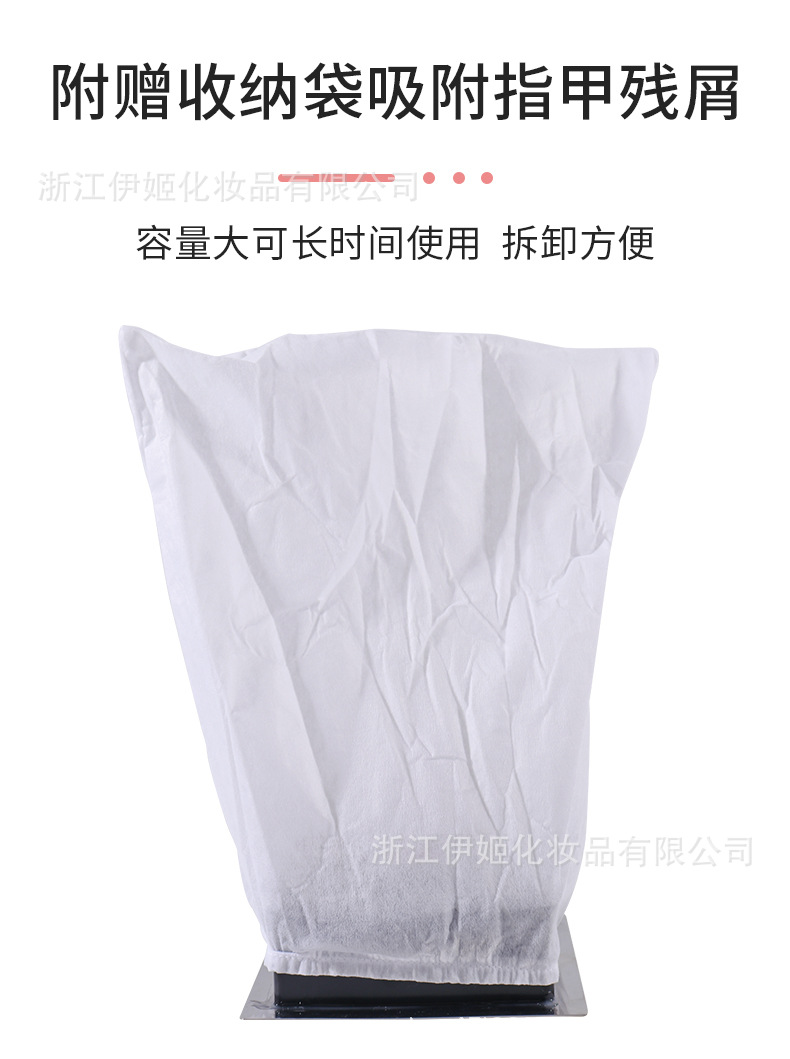 Two new mesh built-in nail art vacuum cleaners, nail art table dust collectors with dust bags are in stock from the manufacturer pic 7