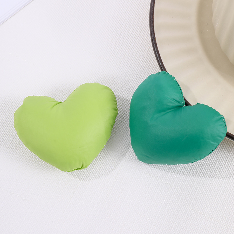 6cm fashionable cotton-filled colorful heart-shaped accessories, trendy clothing, shoes, socks, accessories, hair accessories, heart-shaped DIY accessories pic 19