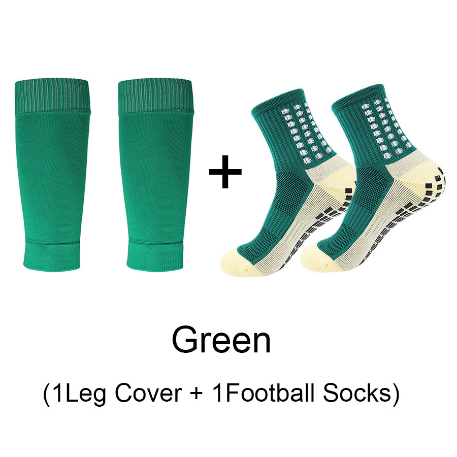 T跨境热销运动袜护腿袜套装足球袜点胶防滑瑜伽袜运动吸汗透气袜详情9
