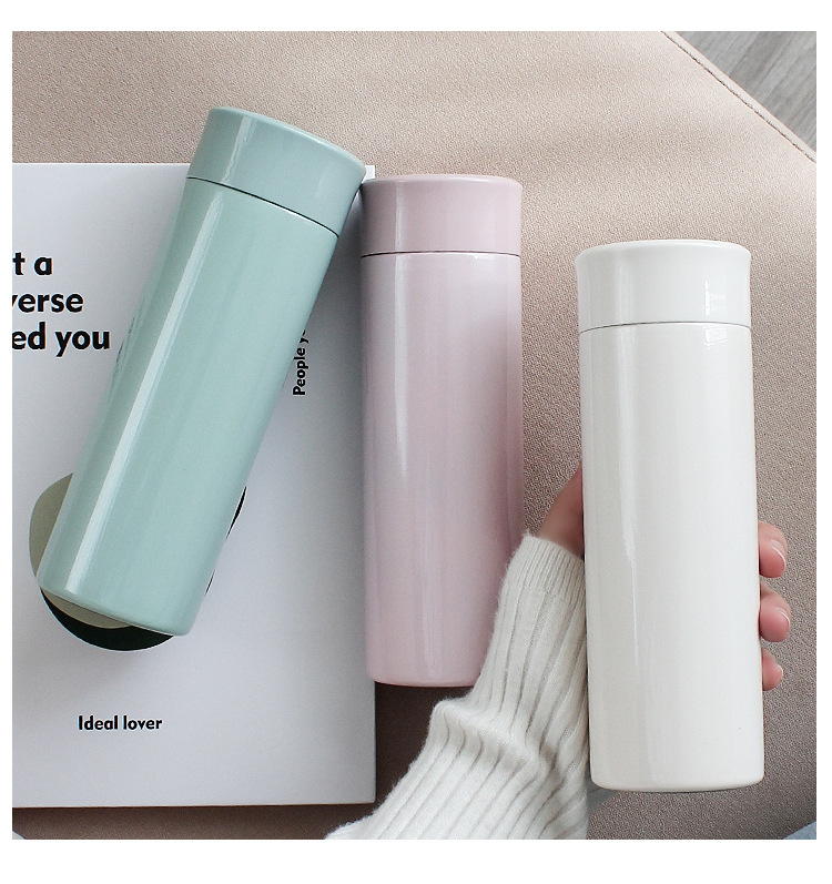 简约保温杯女精致不锈钢水杯学生便携清新韩版森系杯子ins原宿风详情9