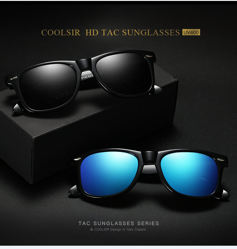 男女款偏光太阳镜 米钉款炫彩驾驶墨镜 2140复古增亮变色偏光眼镜详情4