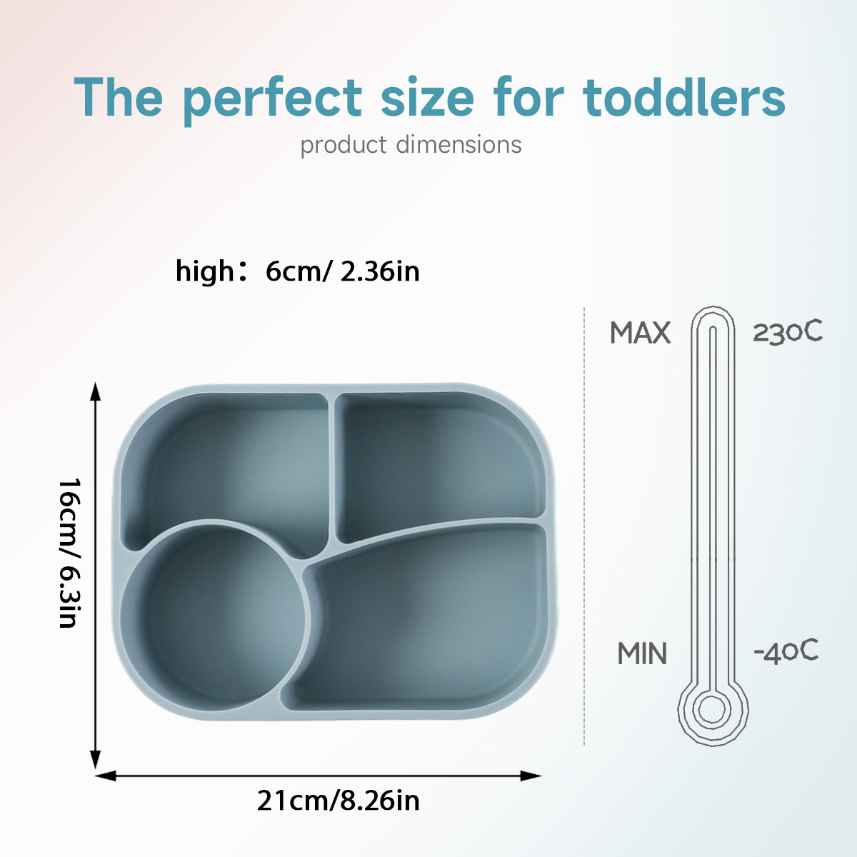 保鲜盒食品级硅胶便当盒分格水果盒上班族微波炉加热铂金密封饭盒详情7