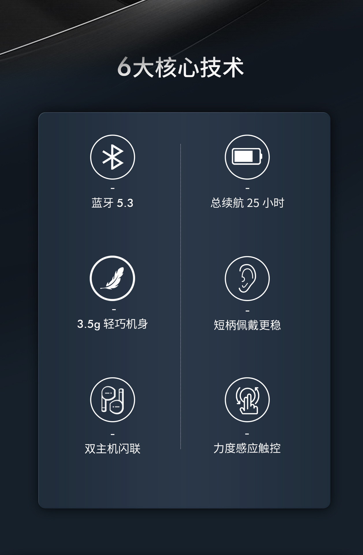 209 Cross-border Best-selling wireless Bluetooth headphones: Semi-in-ear design, simple gaming, low latency call cancellation, long battery life pic 5
