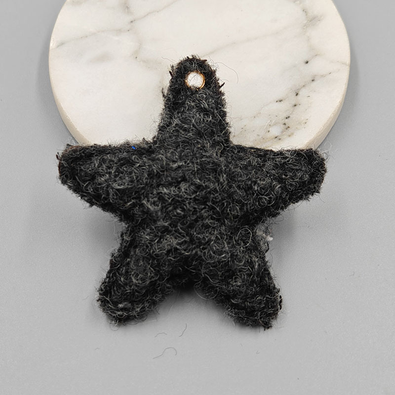 Nombre tribu viento artesanía tela corazón estrella adornos colgantes pétalos adornos pic 8