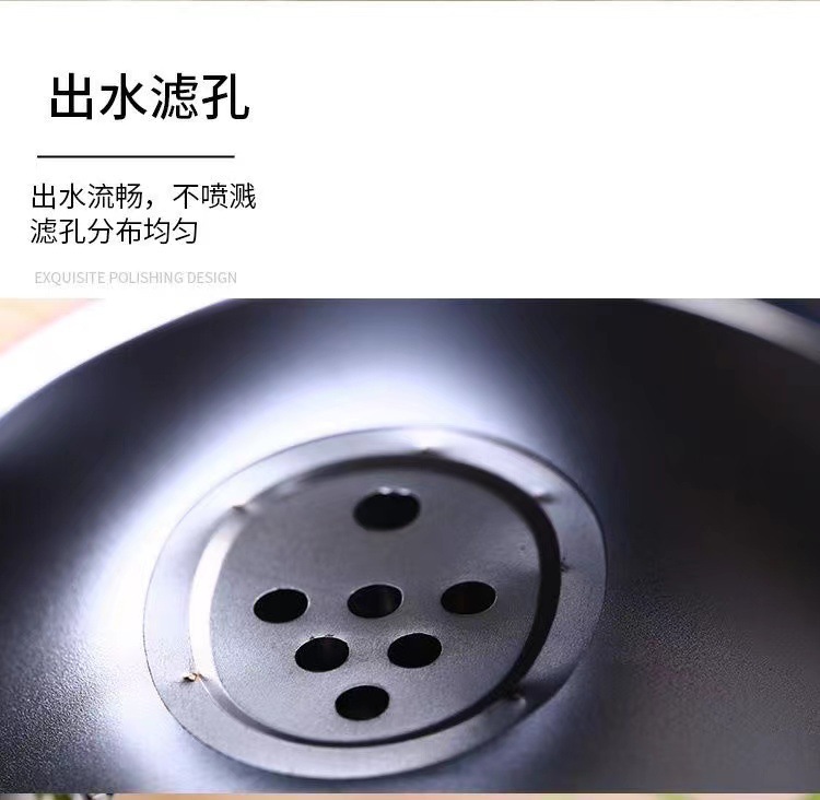 Chinese stainless steel casserole teapot with filter screen, hotel, household, restaurant, restaurant tea set manufacturer wholesale, filter screen pic 6