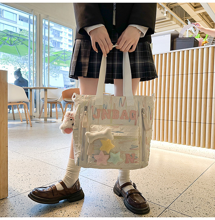 High appearance level schoolbag for junior high school girls, cute and lightweight backpack for primary school students, and large-capacity backpack for senior high school students pic 22