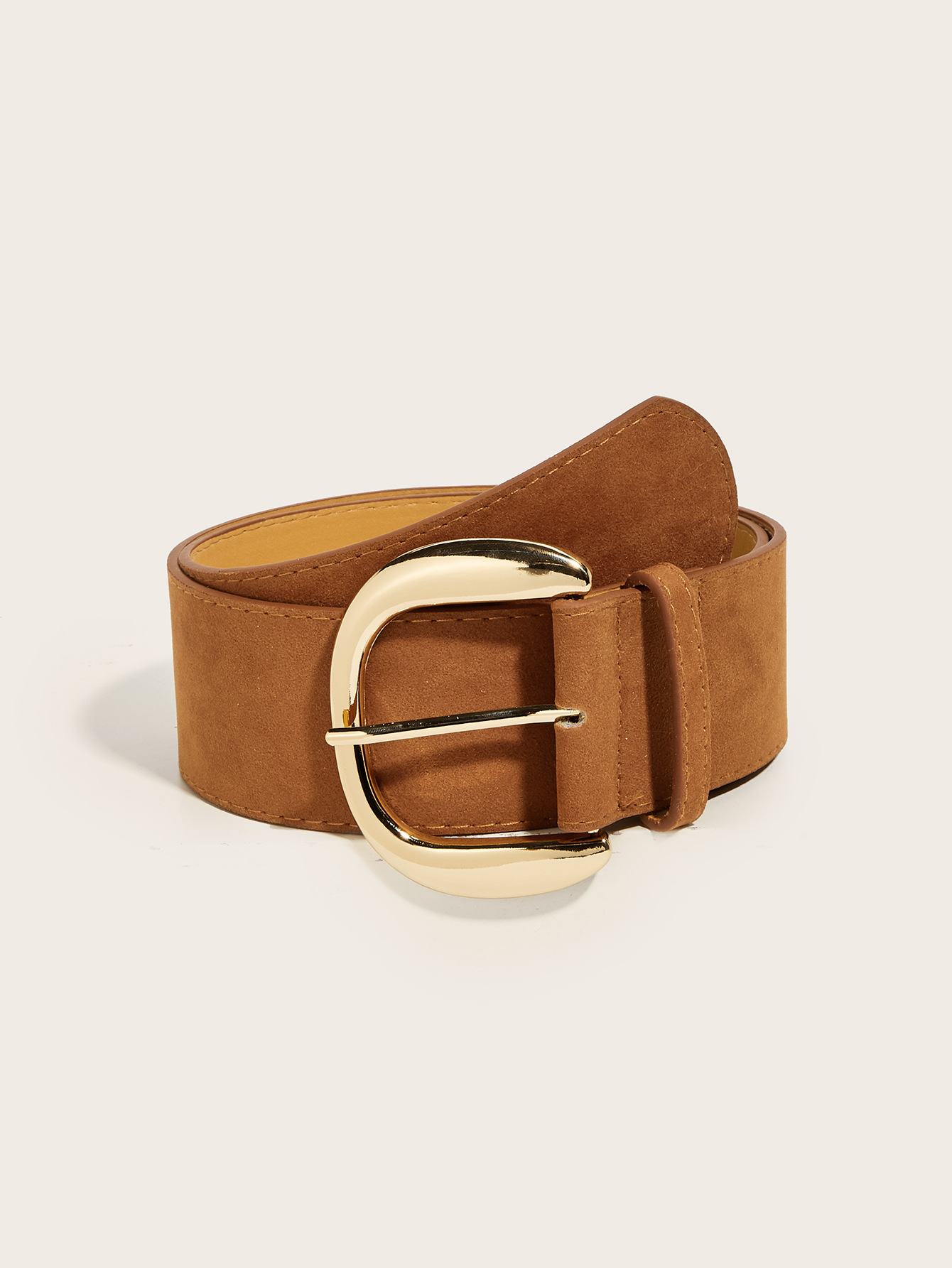 Retro Melade-style wide belt for women to slim the waist and look slimmer, paired with skirts for a stylish American hot girl style belt in stock pic 35