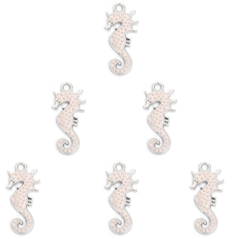 海马滴油合金挂件 海洋DIY饰品配件手链项链耳环钥匙链动物小吊坠详情17