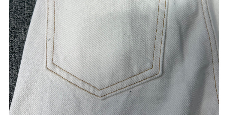 BC High-waisted straight-leg jeans for women, beige, simple style, versatile, casual, loose, wide-leg trousers, European and American style 2026 pic 19