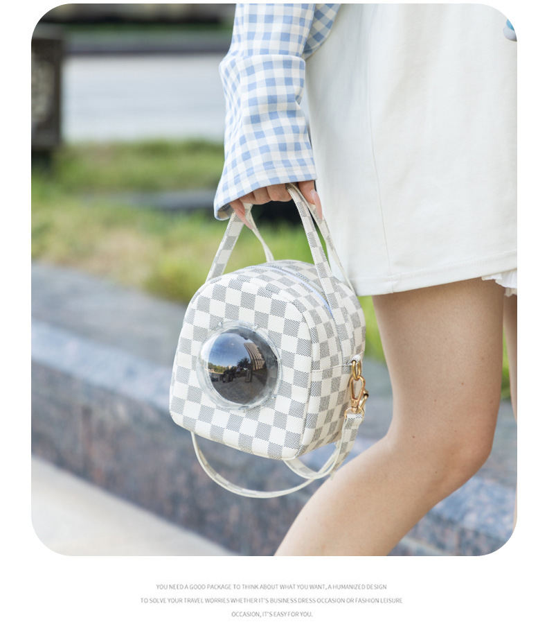 Pet bag, lightweight, small and exquisite, pet water bottle, DIY doll, eye spirit parrot, outdoor plush toy, embroidery piece pic 11