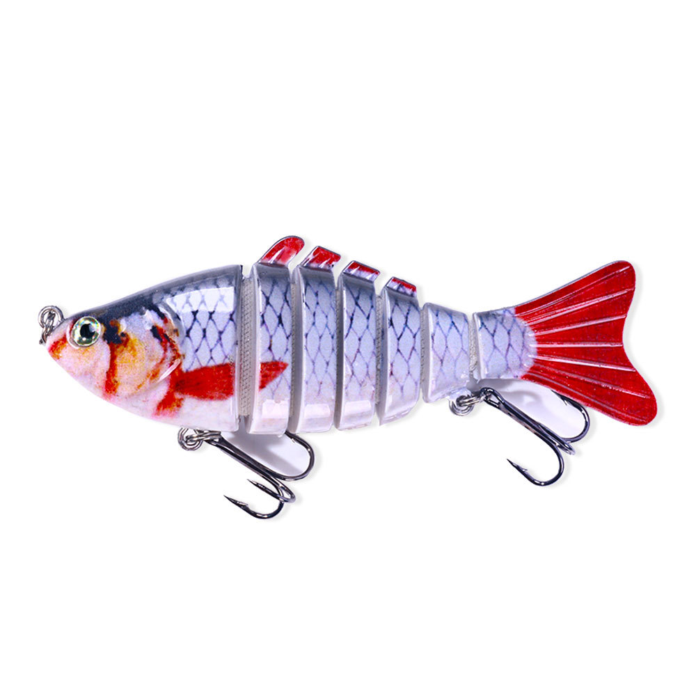 New 7-segment 10CM multi-segment fish bait from Lure bait wholesale, Mino hard bait, Hengjia vib fish bait pic 33
