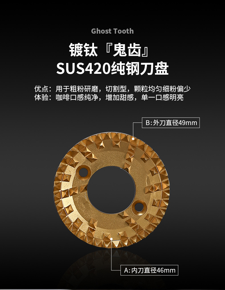 跨境手摇磨豆机外调节咖啡豆研磨机不锈钢手磨七星鬼齿手冲咖啡机详情25