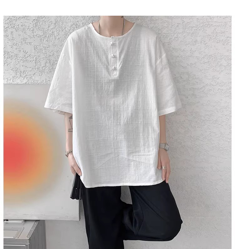 Customized Chinese-style loose Tang T-shirt super factory in Kingston, Washington, USA, based on your provided samples pic 11