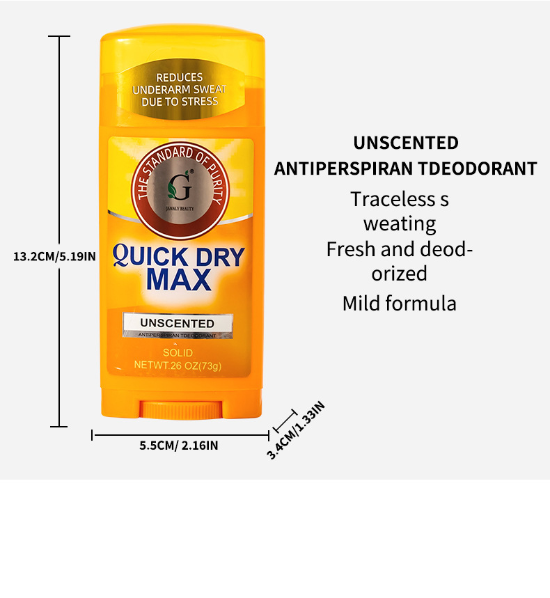 Cross-border Underarm deodorant, dry and fragrant, underarm odor and body odor deodorant, solid deodorant stick pic 12