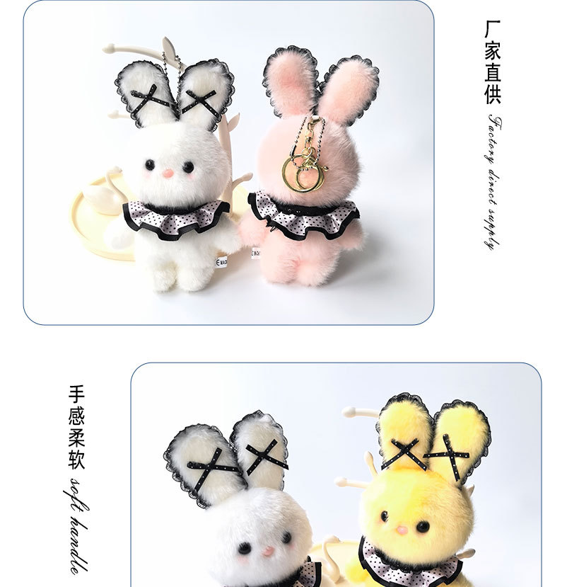 Customized plush toys with three rabbits, trendy dolls, cute and soft toy gifts pic 15