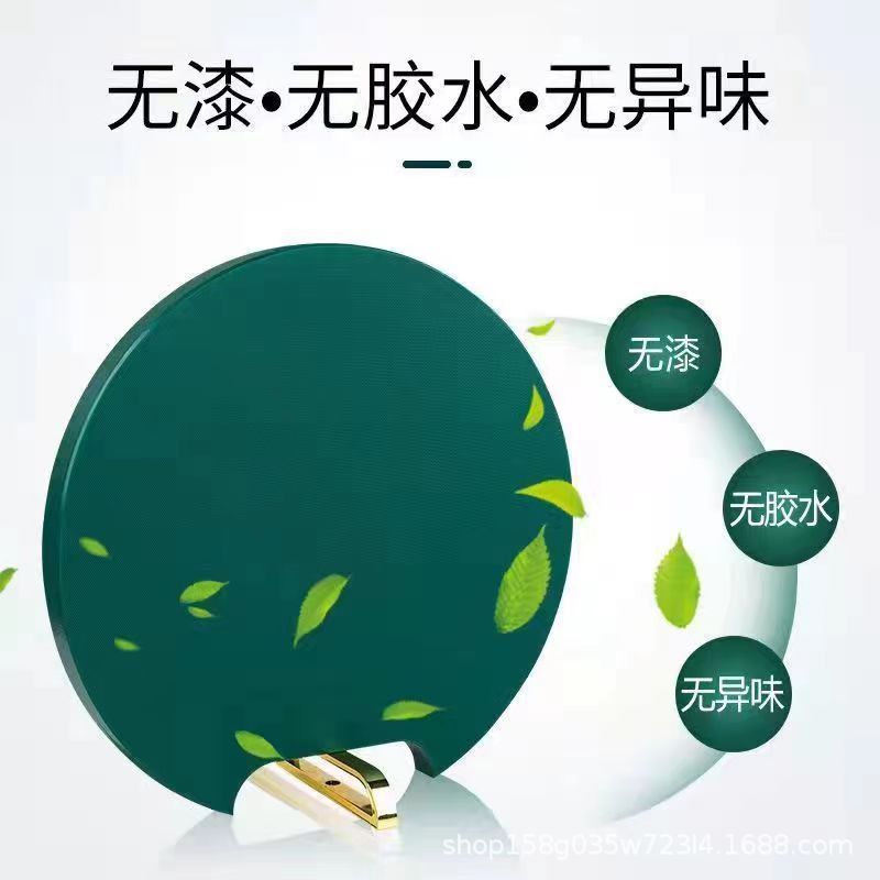 Standing cutting board, household pressure-resistant and mold-proof food contact grade PE cutting board, cutting board, plastic round panel pic 7