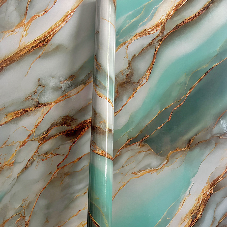 Cross-border exclusive Gilt Marble-patterned wallpaper for home decoration building materials background wall Gilt Marblewallpaper pic 20