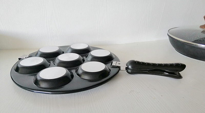 double face egg cake mould7孔圆双面不粘煎蛋锅蛋糕模烘焙模铝详情8