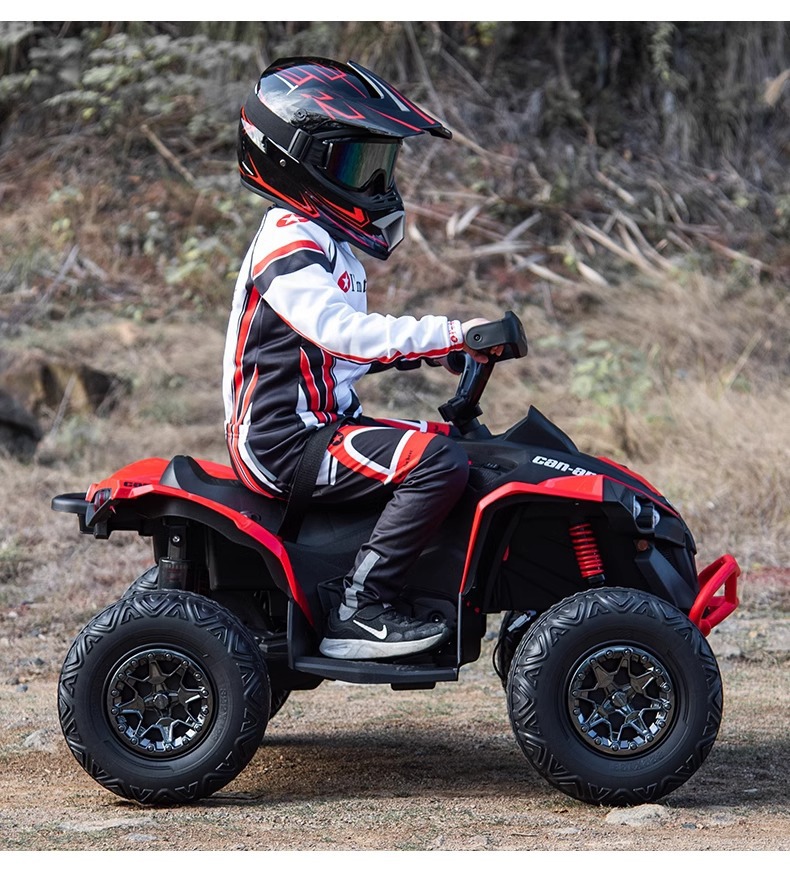 庞巴迪叛逆者儿童四轮电动车沙滩越野车男女宝宝玩具车适合小孩可坐人母婴用品童车详情23