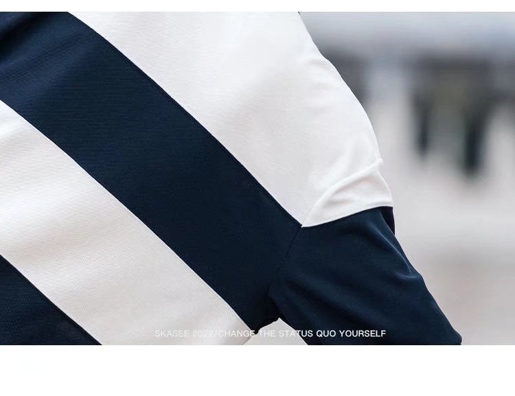 ins fashion brand loose casual short-sleeved polo shirt pic 6