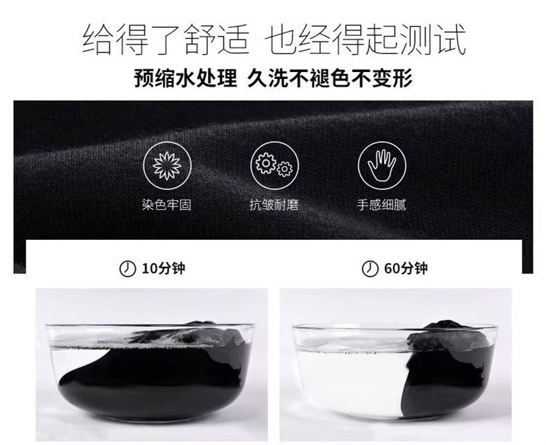 专供海外批发~重磅纯棉短袖T恤男夏季2025新款上衣国潮男女情侣款详情6