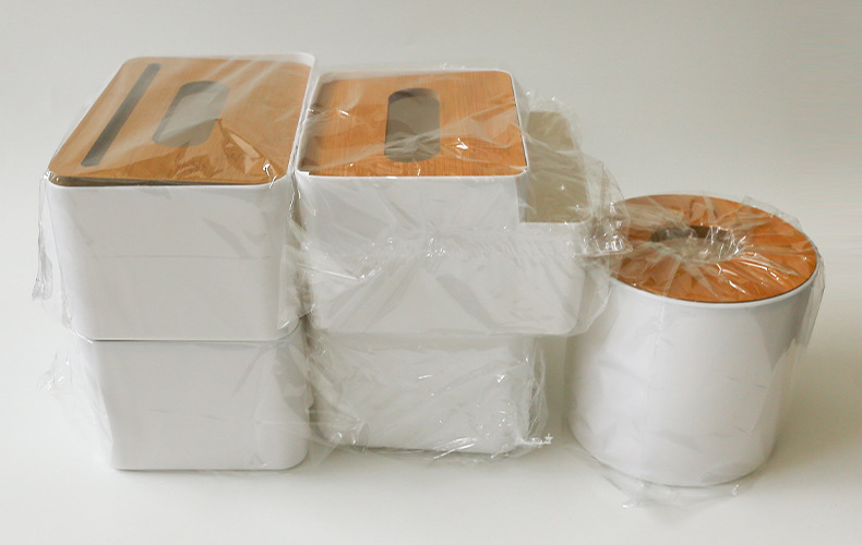 Simple desktop tissue paper box, home restaurant coffee table, remote control, separated tissue paper box, gift, advertising logo pic 1