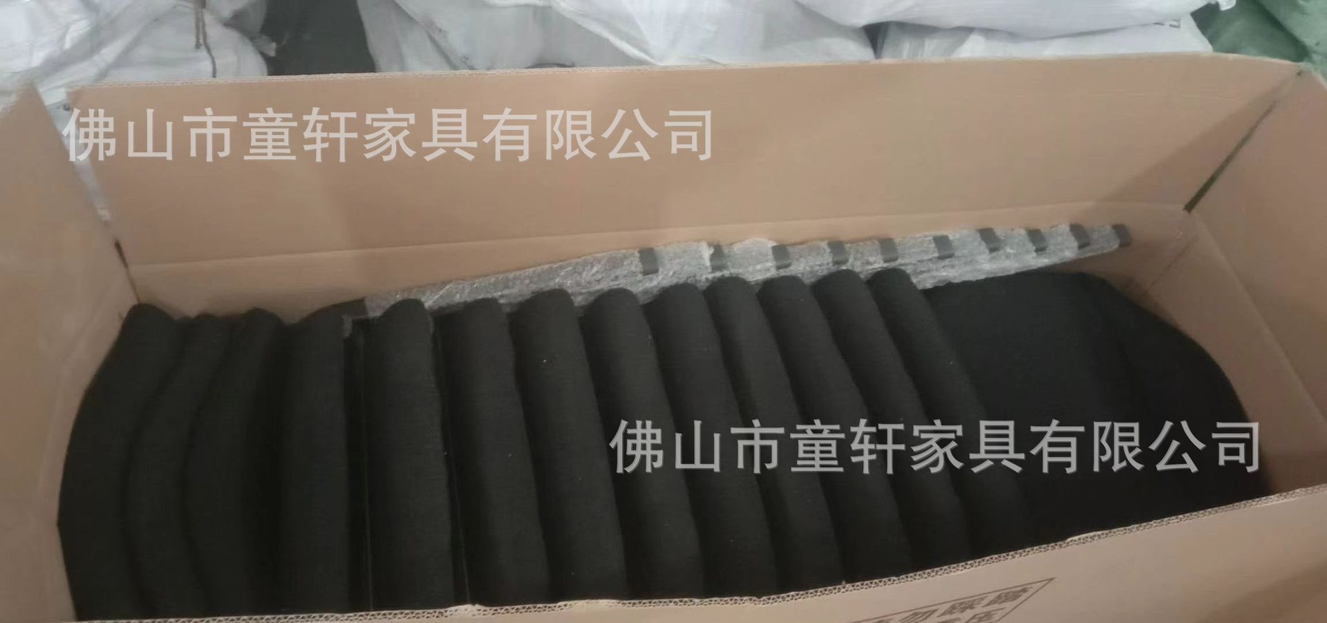 Foshan manufacturer wholesals foreign trade office chairs, fabric four-legged training chairs with writing boards and armless conference seats pic 12