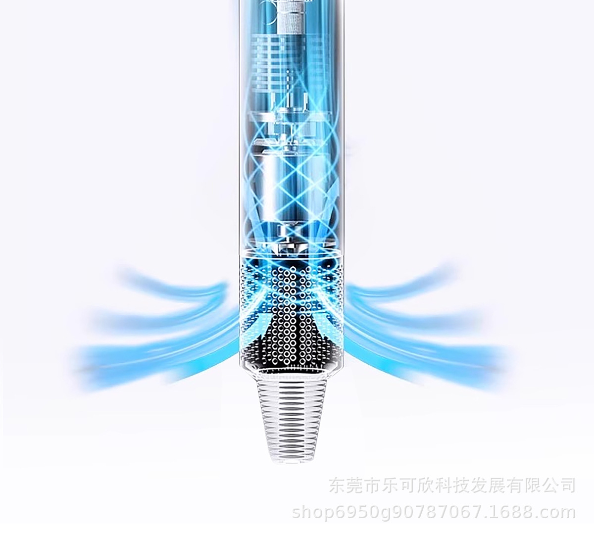华强北某森跨境专用款无叶高速电吹风筒护发大功率吹风机发廊家用详情24