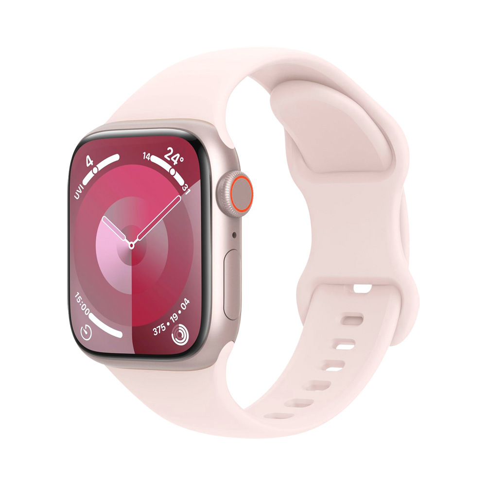 适用apple watch 10硅胶表带iWatch9表带苹果手表ultra 2蝴蝶表带详情25