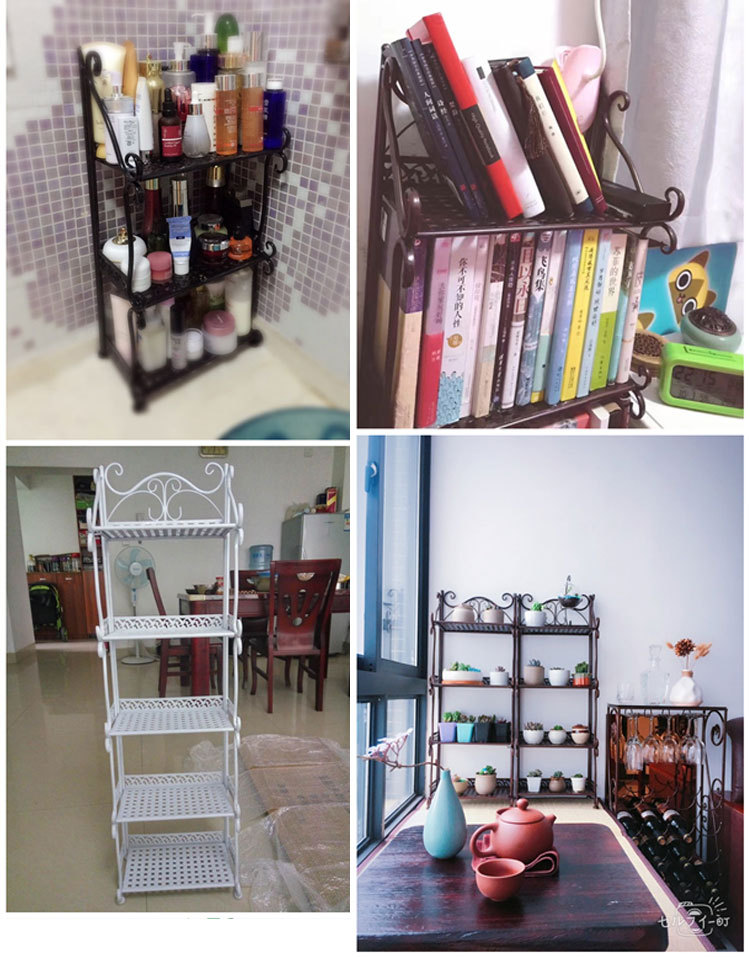 跨境专供 TEMU SHEIN TK置物架卧室简易小书架落地收纳架子详情8