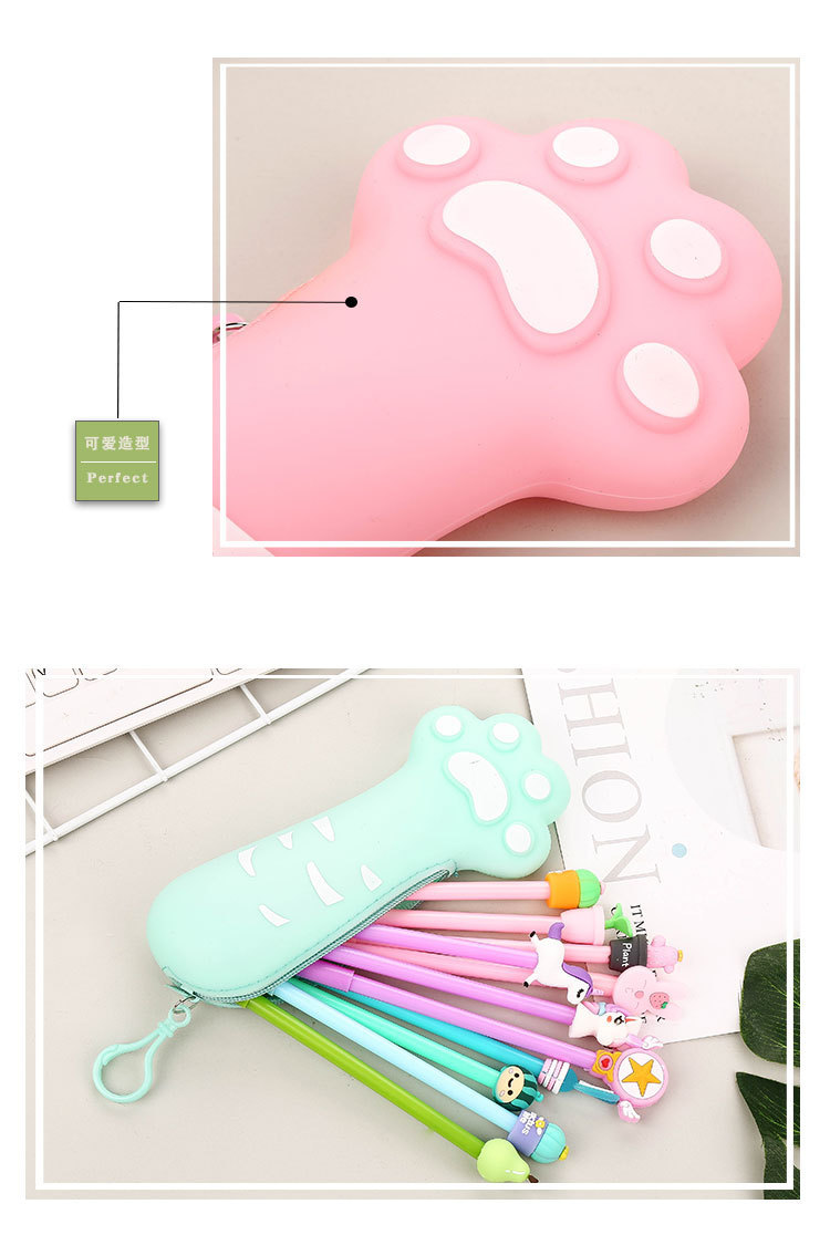 创意蔬菜水果硅胶笔袋学生大容量收纳袋文具袋儿童可爱铅笔袋批发详情21