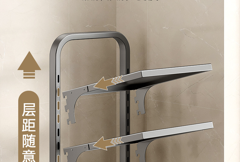 可调节厨房桌面下水槽锅盖锅具锅架碗架置物架多功能折叠收纳架详情8