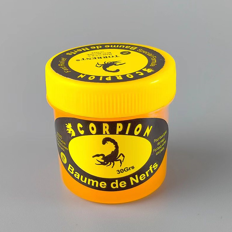 Wholesale only for cross-border scorpion ointment, mosquito repellent, cooling, heat-relieving, itch-relieving, refreshing, brain-stimulating, massage, heat-inducing, and mint ointment pic 3