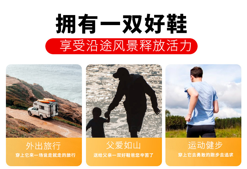 厨师鞋男防臭透气工作上班男鞋久站不累脚软底运动休闲鞋男椰子鞋详情2