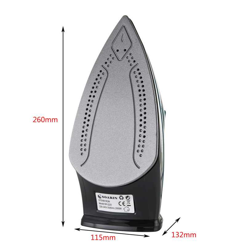 European standard cross-border export electric iron, handheld steam type household hotel wholesale iron, dry ironing direct sales source SR-2220 pic 3