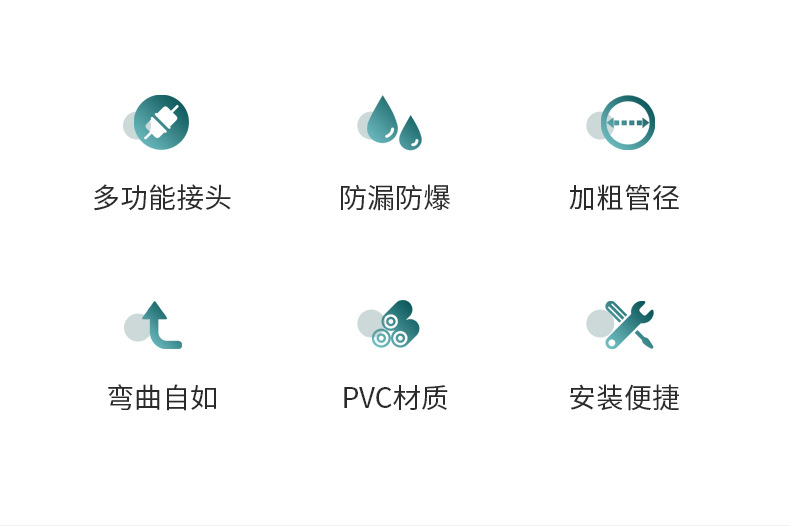 全自动洗衣机进水管加长接头上水管管通用延长软管水龙头万能配件详情5
