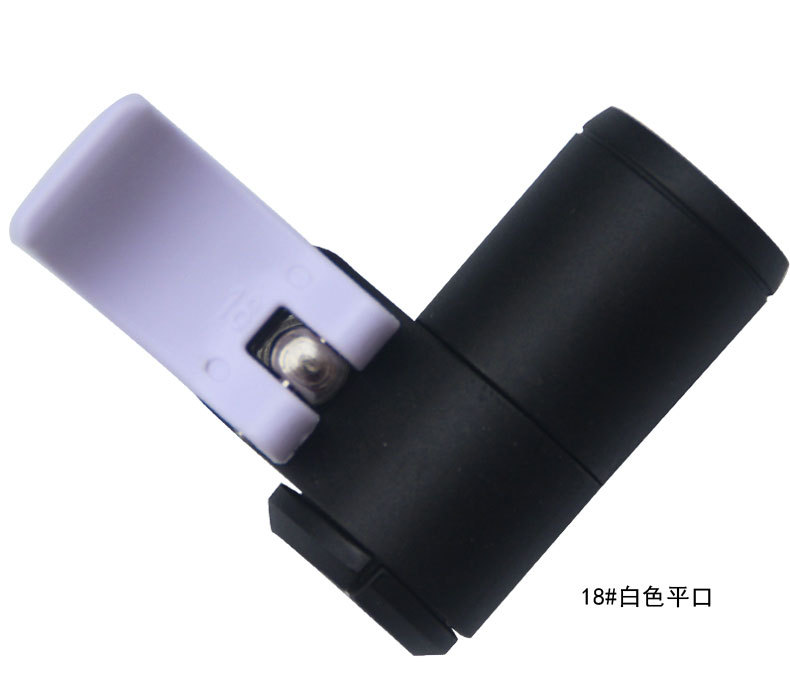 从林豹铝合金外锁扣 直柄三节6061铝 7075登山杖 通用配件详情11