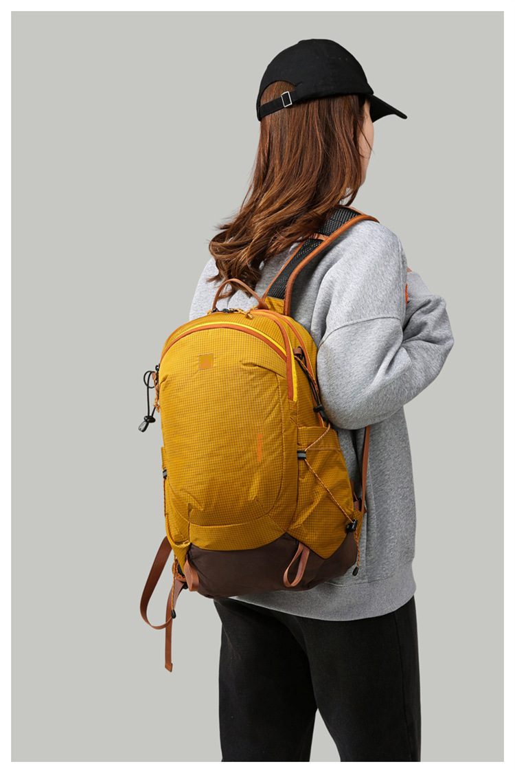 新款户外尼龙双肩包大容量防水休闲旅行背包详情19