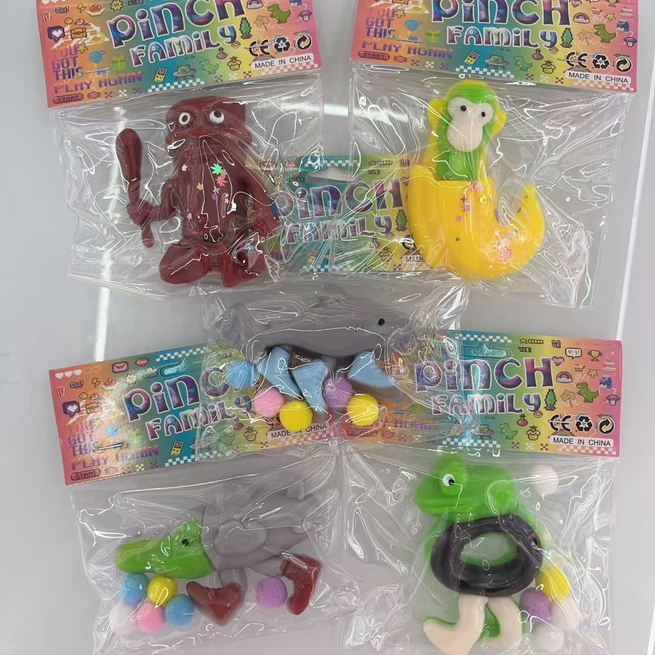 Best-selling Shan Hai Jing macaque banana card head cute wooden stick figure toys for export wholesale pic 6