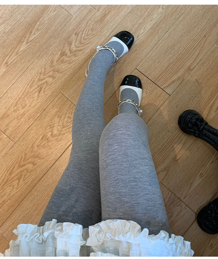 灰色连裤袜秋季薄款显瘦秋冬季保暖薄绒加厚黑色外穿婴儿绒打底袜详情10